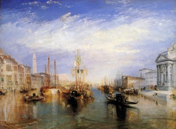 Venecia clásica Painting - El Gran Canal Paisaje romántico Joseph Mallord William Turner Venecia